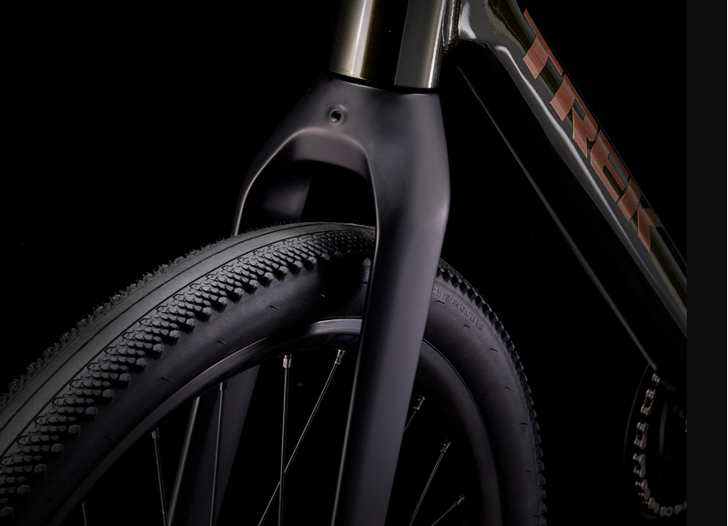 Trek Dual Sport 3 Gen 5 Hybrid Bike 2023 in Black Olive-2